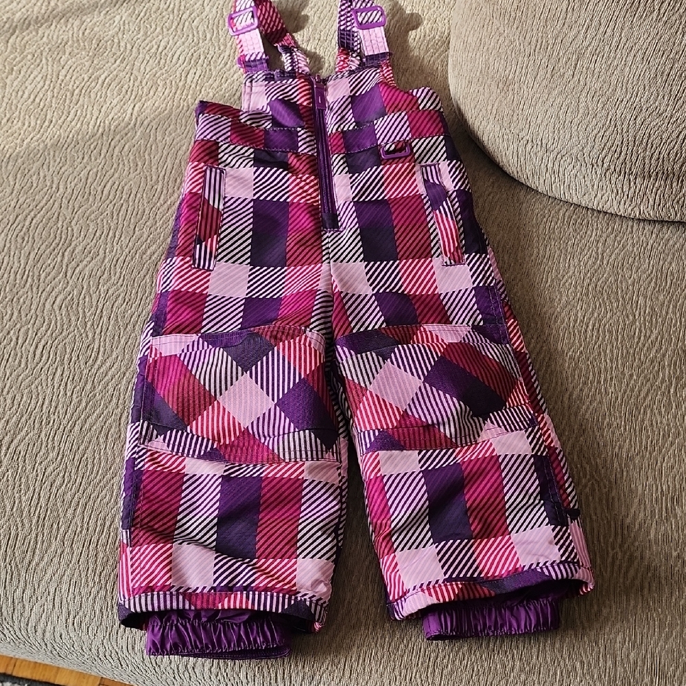 Circo Vibrant Pink and Purple Snowpants Size 12 Months